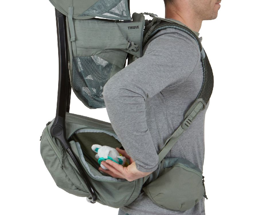 Rugdraagzak Sapling groen, agave 