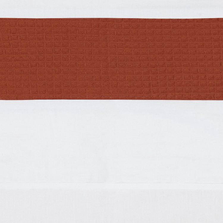 Laken Bink Bedding, geschikt voor wieg/draagmand/park | Pique terra