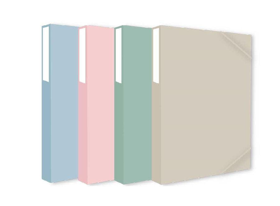 Dossiermap Danneels Elastobox PP, A4 | Nordic