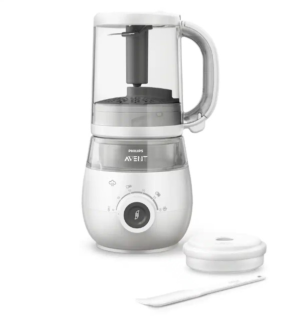 Stoomkoker Philips Avent 4 in 1 gezonde babyvoedingmaker