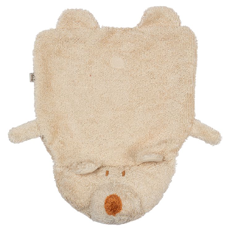 Knuffeldoek Timboo Bamboo, Bear | Timboo frosted almond