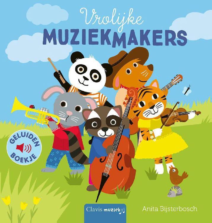 Interactief boek Clavis Vrolijke Muziekmakers | geluidenboek