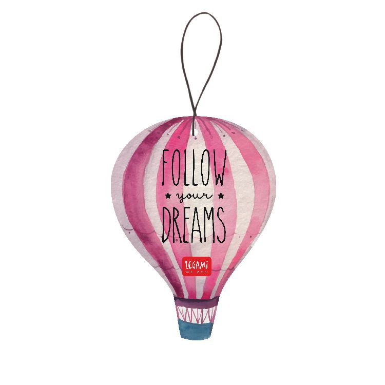 Autoparfum Legami, Car Sweet Car | Follow Your Dreams