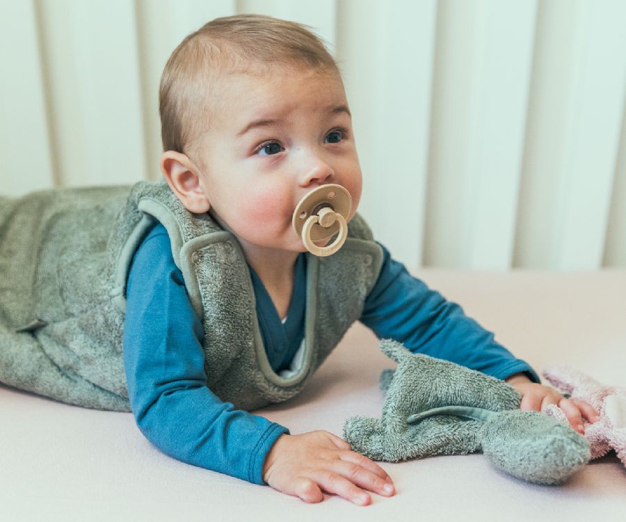 Knuffeldoek Timboo Bamboo, Crocodile | Timboo whisper green