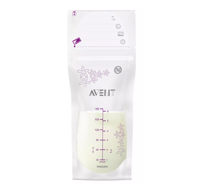Bewaarzakje/potje Philips Avent Moedermelk bewaarzakje, geschikt voor borstpomp Philips Avent Single/Double/Borstkolf met bewaarpotjes/Borstkolf met fles