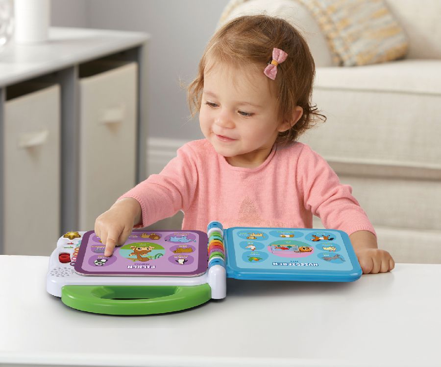 Interactief boek Vtech Mijn Eerste 100 Woordjes | geluidenboek