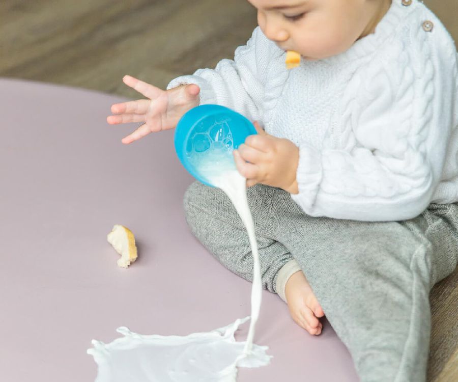 Knoeimat Eeveve Round Splash Mat