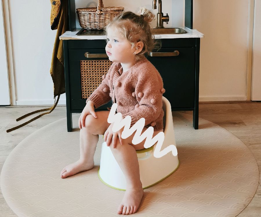 Knoeimat Eeveve Round Splash Mat