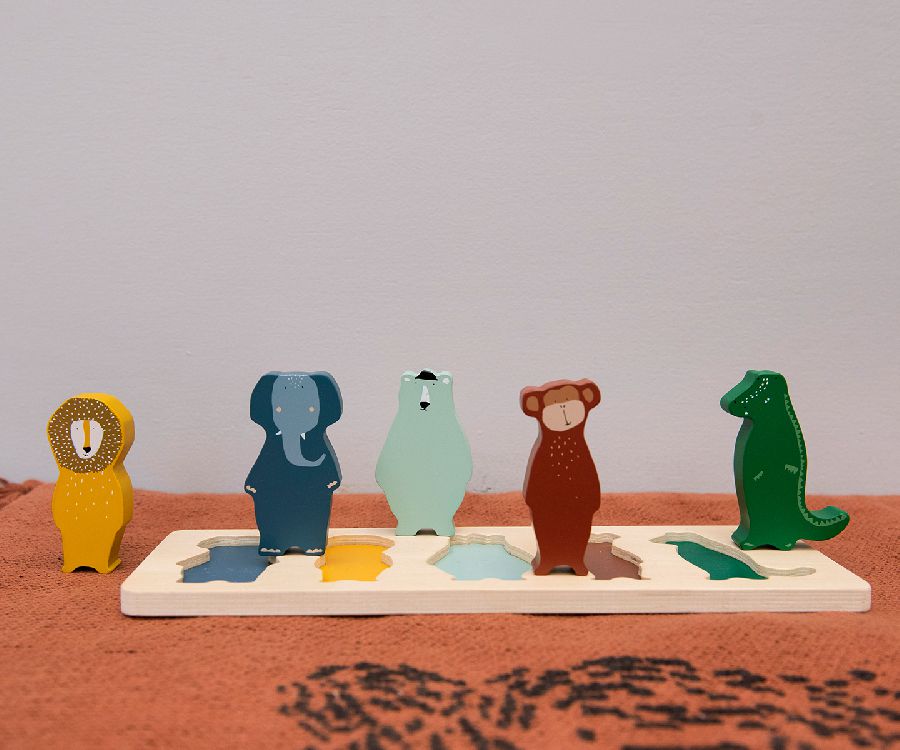 Inlegpuzzel Trixie Shape puzzle | Playtime