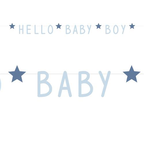 Guirlande Jep-Party Hello Baby Boy Stars