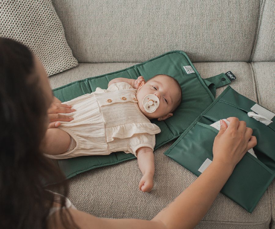 Luiermatje KipKep Verschoonmatje + luieretui | Napper Combi-Set