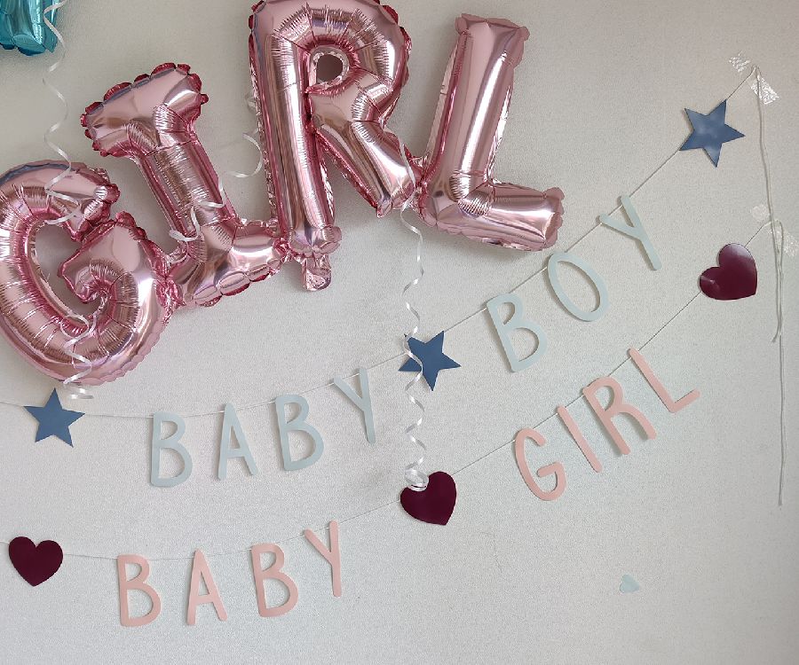 Guirlande Jep-Party Hello Baby Boy Stars