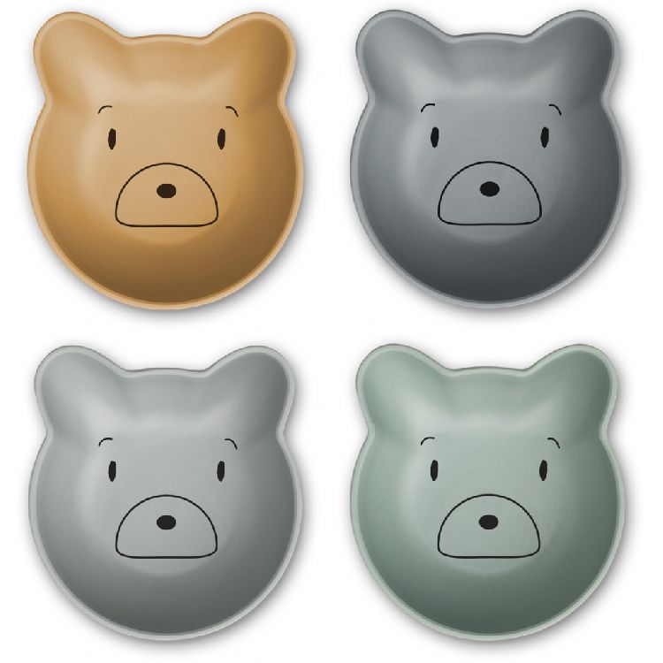 Bord Liewood Filiz 4 Pack, kom | Mr Bear