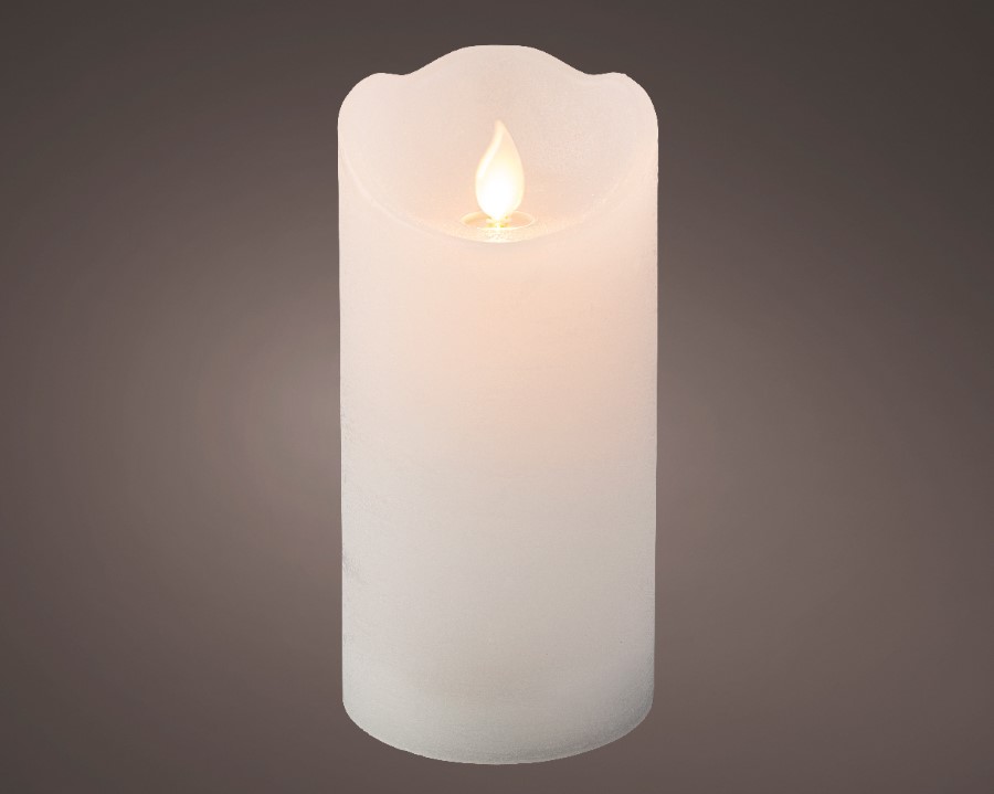 Verlichting Lumineo, kaars, D 7.5 x H 15 cm