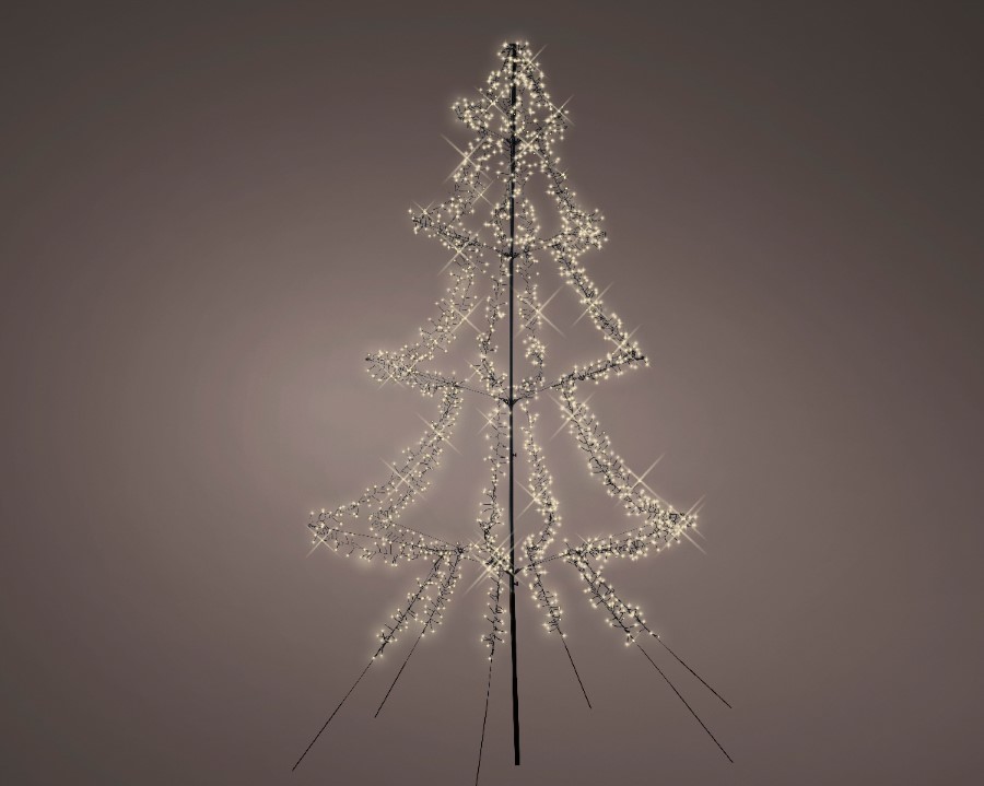 Verlichting Lumineo, boom, H 300 cm