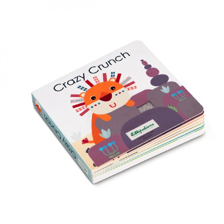 Interactief boek Lilliputiens Crazy Crunch voelboek | voelboek