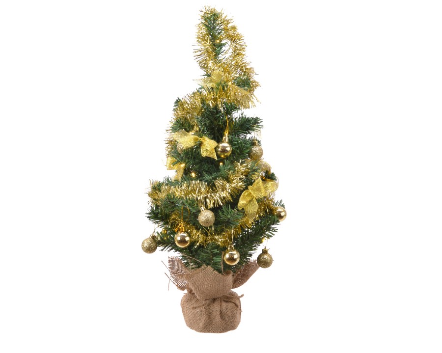 Kerstboom Everlands, DIY mini boom Micro LED, H 60 cm