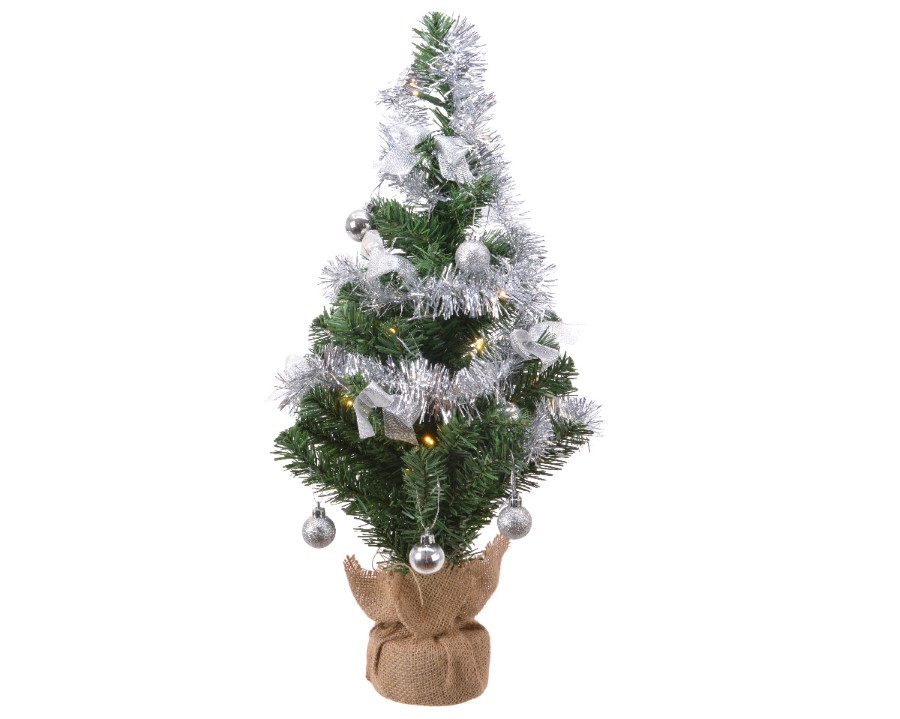 Kerstboom Everlands, DIY mini boom Micro LED, H 60 cm