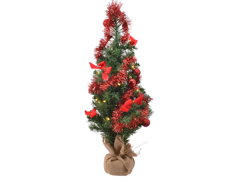 Kerstboom Everlands, DIY mini boom Micro LED, H 60 cm