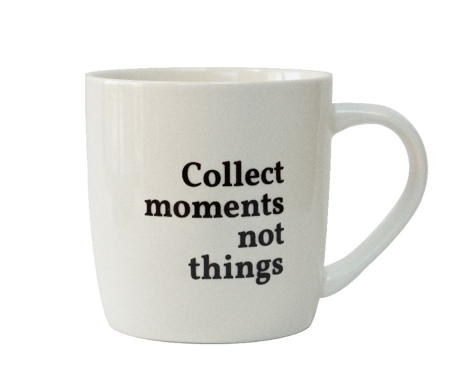 Drinkbeker Arthur & Gusti collect moments not things | Mug