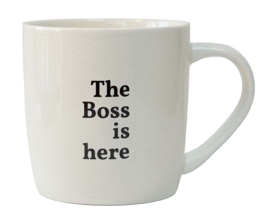 Drinkbeker Arthur & Gusti The Boss Is Here | Mug