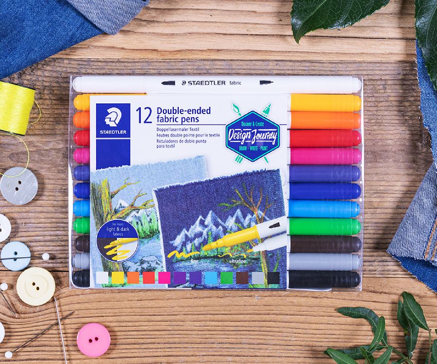 Stift Staedtler Textielmarker, textielstift | Design Journey