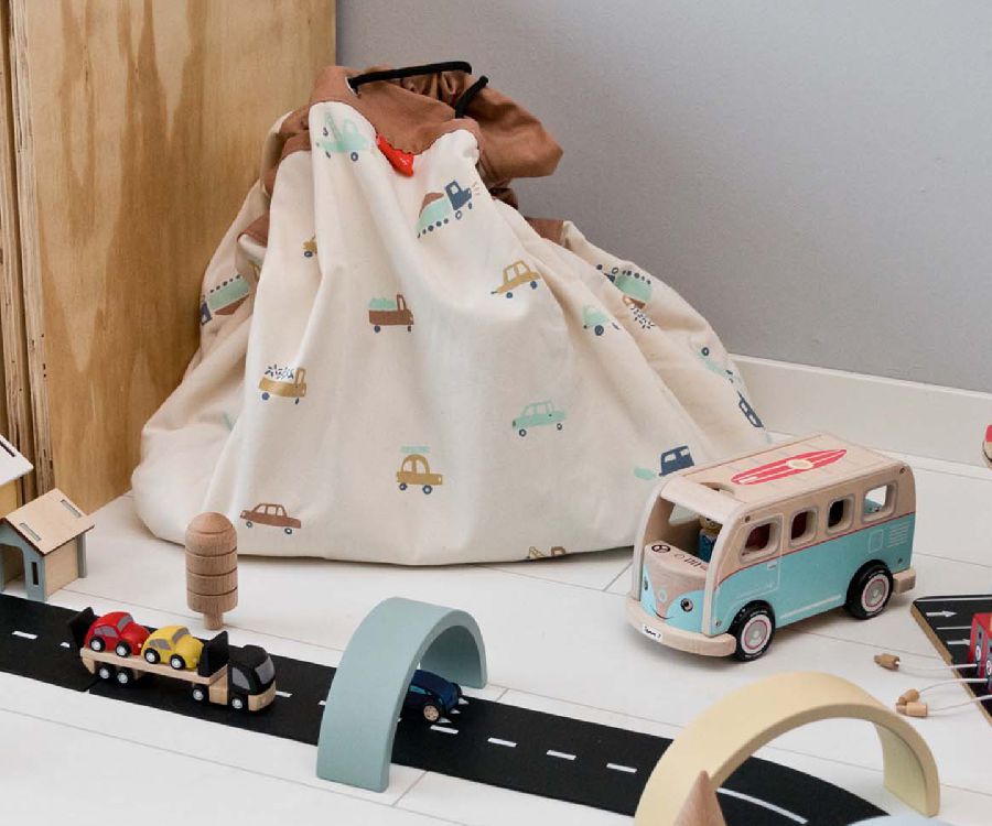 Speeltapijt zonder speelboog Play & Go Single printed | Noomad Original