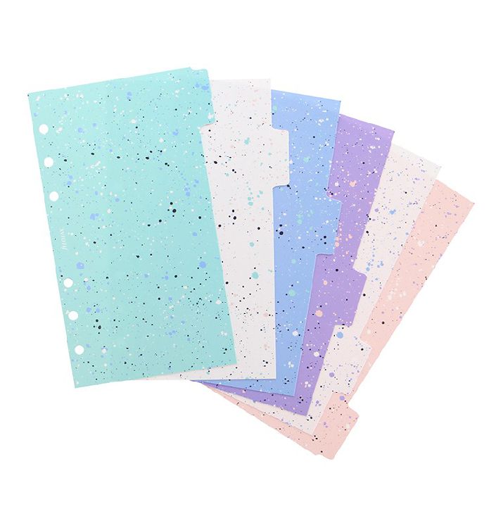 Agendavulling Filofax Personal Dividers, tabbladen, geschikt voor Filofax