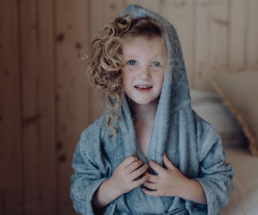 Badjas Timboo Bamboo | Timboo moon blue