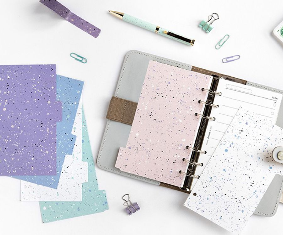 Agendavulling Filofax Personal Dividers, tabbladen, geschikt voor Filofax