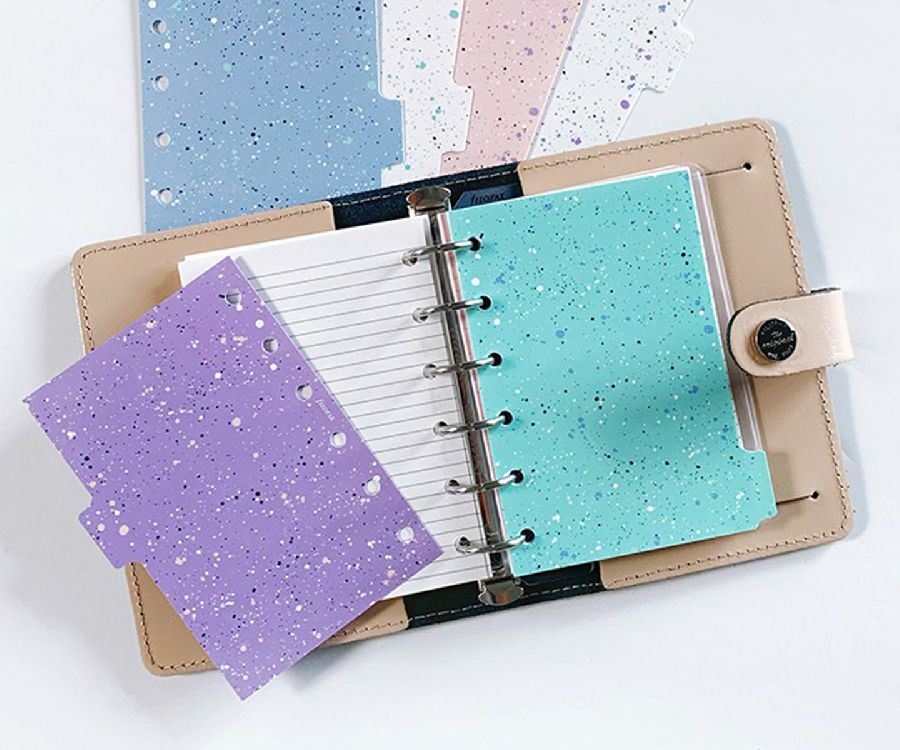 Agendavulling Filofax pocket dividers, tabbladen, geschikt voor Filofax