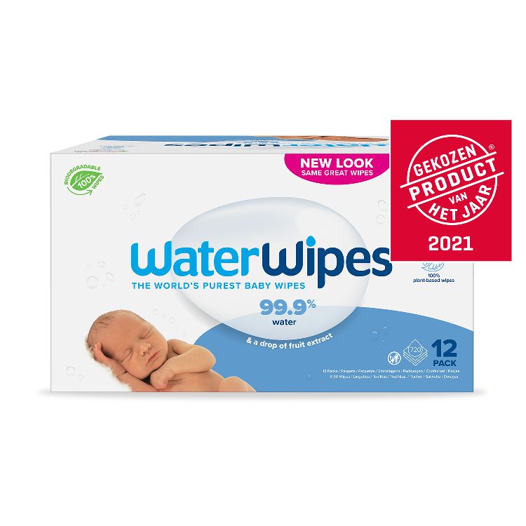 Vochtige doekjes WaterWipes Bio