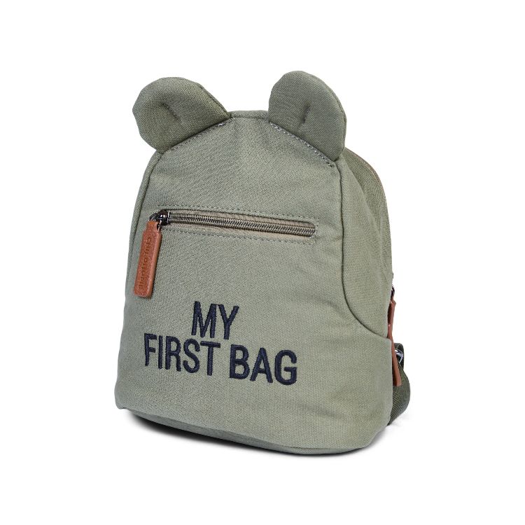 Rugzak Childhome My First Bag Canvas | Canvas kaki