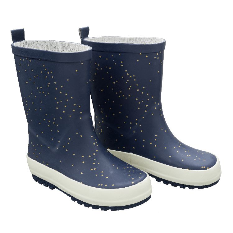 Schoenen FRESK Rain Boots, regenlaarzen | Indigo Dots | Paradisio