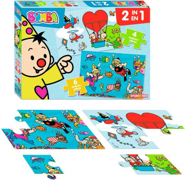 Puzzel Bumba Puzzel 2 in 1 | Bumba Puzzelplezier