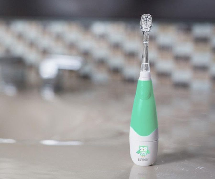 Vervangborstel voor elektrische tandenborstel Luvion, geschikt voor Luvion Sonische baby tandenborstel 250S/Sonische baby tandenborstel 350S/Electrical baby toothbrush 400S Racoon