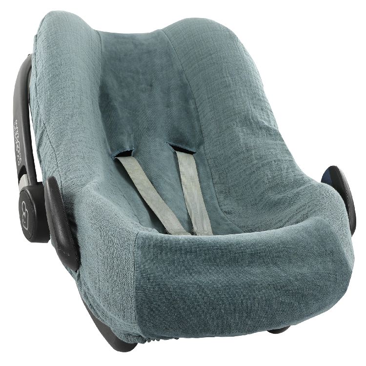 Autostoel hoes Trixie, geschikt voor Maxi-Cosi Pebble Pro i-Size | Bliss petrol | Paradisio