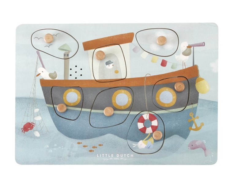Geluidenpuzzel Little Dutch Geluidenpuzzel | Sailors Bay