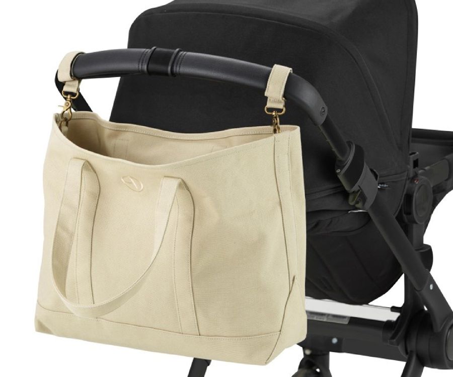 Verzorgingstas Elodie Details Canvas Tote, draagtas met luiermat