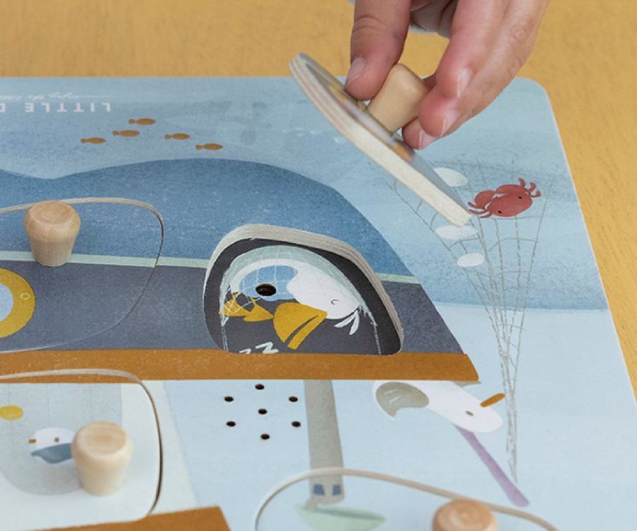 Geluidenpuzzel Little Dutch Geluidenpuzzel | Sailors Bay