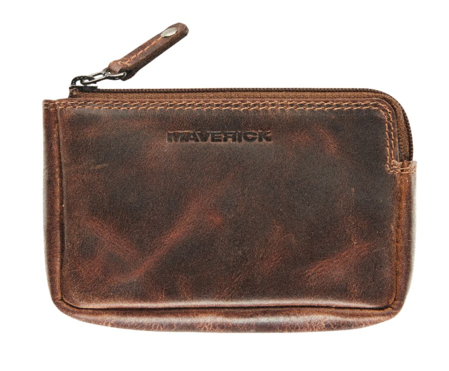 Geldbeugel MAVERICK Leather Pocket Coin Purse RFID | The Original