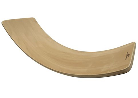 COSTWAY Balanceboard Balancierbrett, aus Bambus, bis 150kg, für