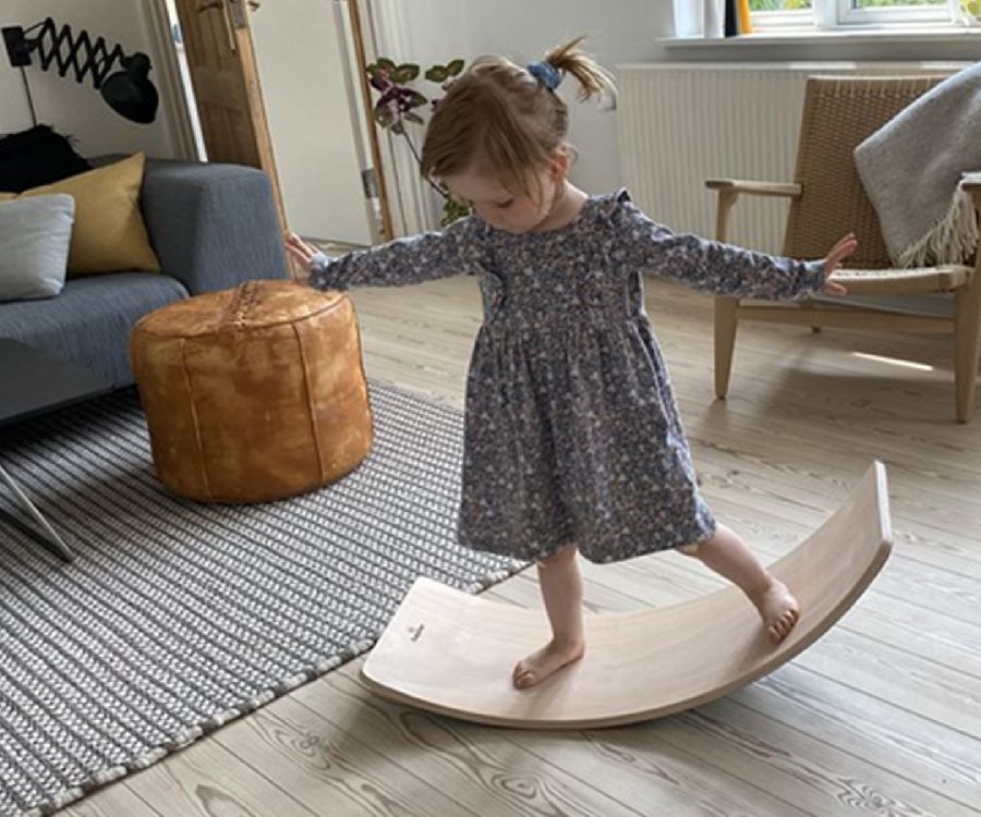 waysad Balans Board Gebogen Swing Schommelplank Kinderboard Yoga Board