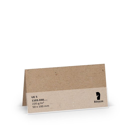 Papier Roessler Papier, tafelkaart | Kraft