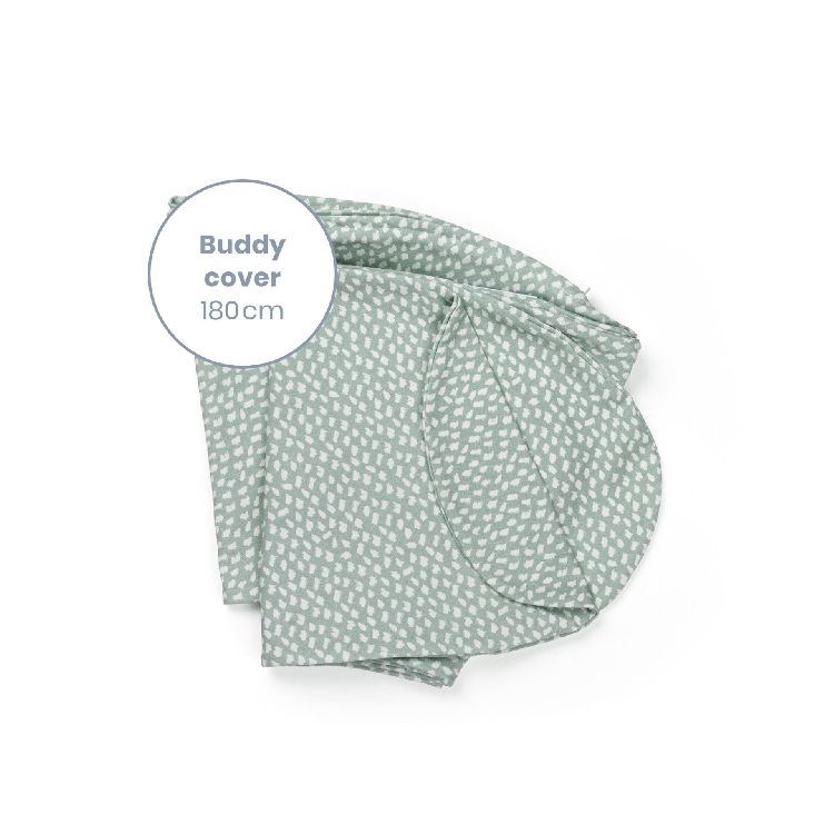 Positioneringskussenhoes Doomoo Cover, geschikt voor Doomoo Buddy/Buddy Fiber | Cloudy Kaki