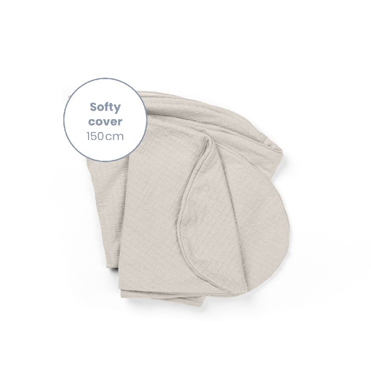 Positioneringskussenhoes Doomoo Cover, geschikt voor Doomoo Softy/Softy Fiber | Tetra Jersey sand