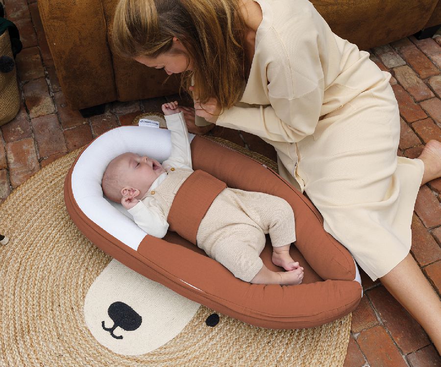 Babynest Doomoo Cocoon | Tetra Jersey terracotta