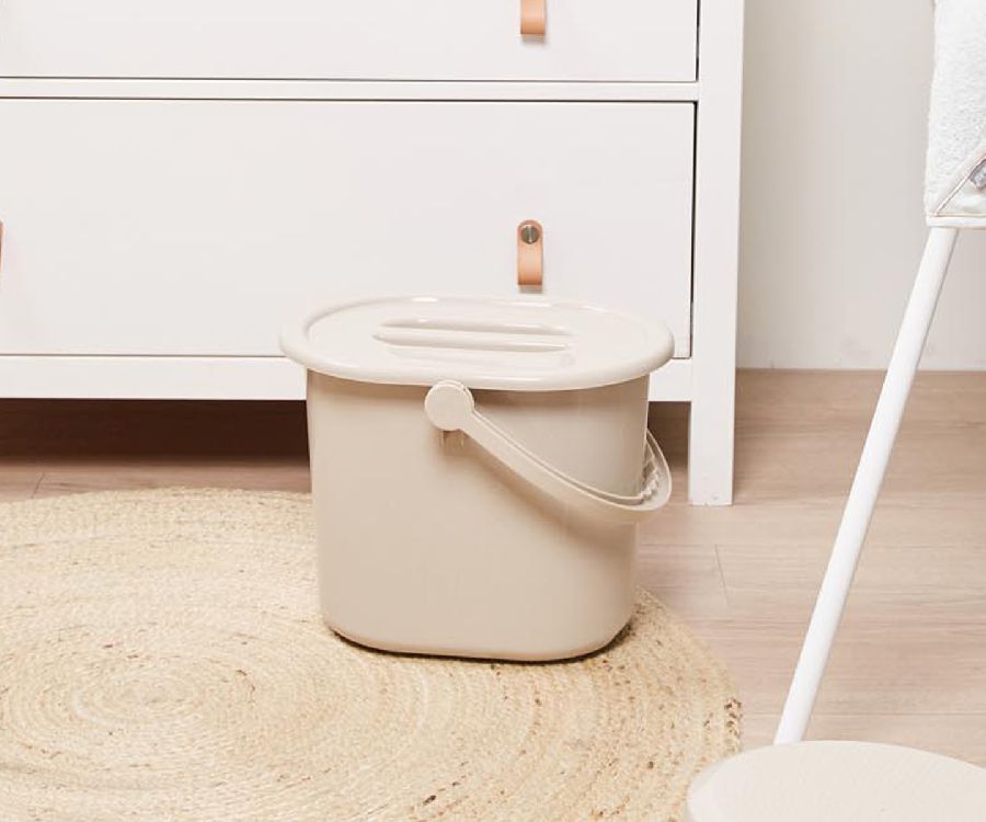 Luieremmer Bébé-Jou Nappy pail | Taupe