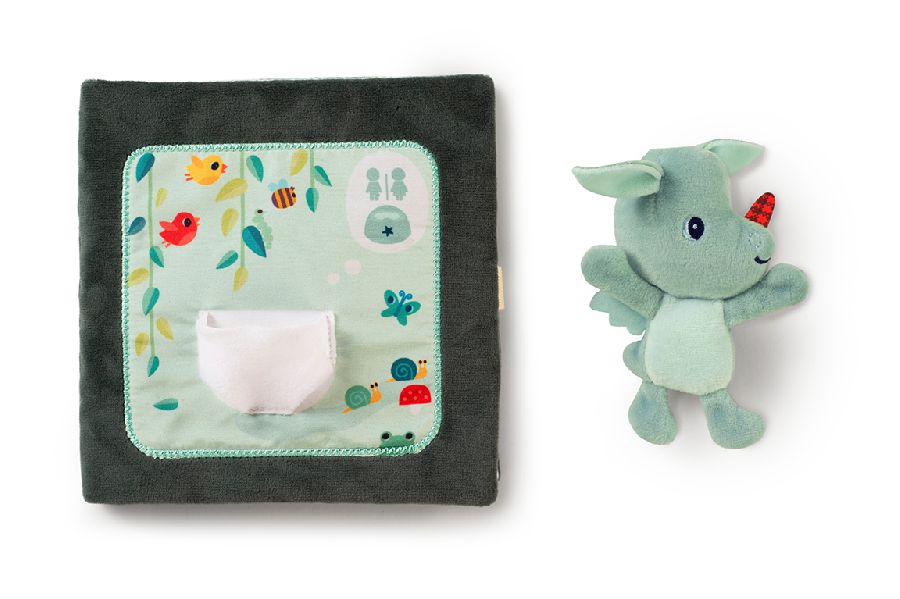 Zacht boekje Lilliputiens Doeboek - Tok tok