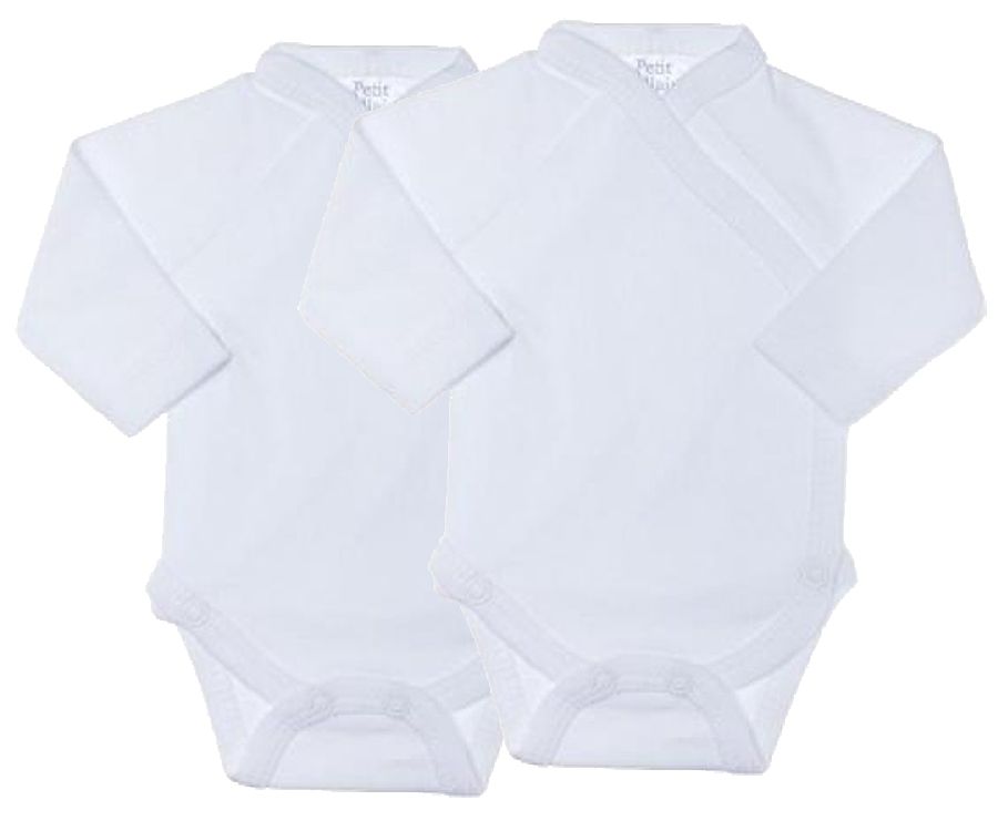 Body PetitVillain geboortebody met overslag